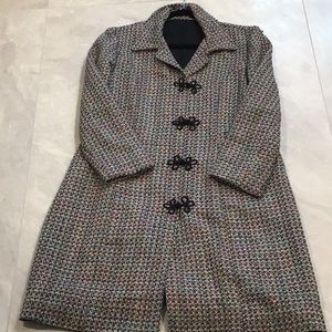 Womens light mid length jacket